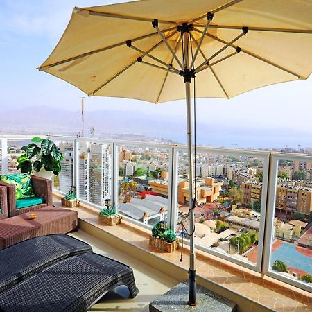 ★ Amazing View ★ Relaxing Balcony ★ Quiet ★ Apartamento Eilat Exterior foto